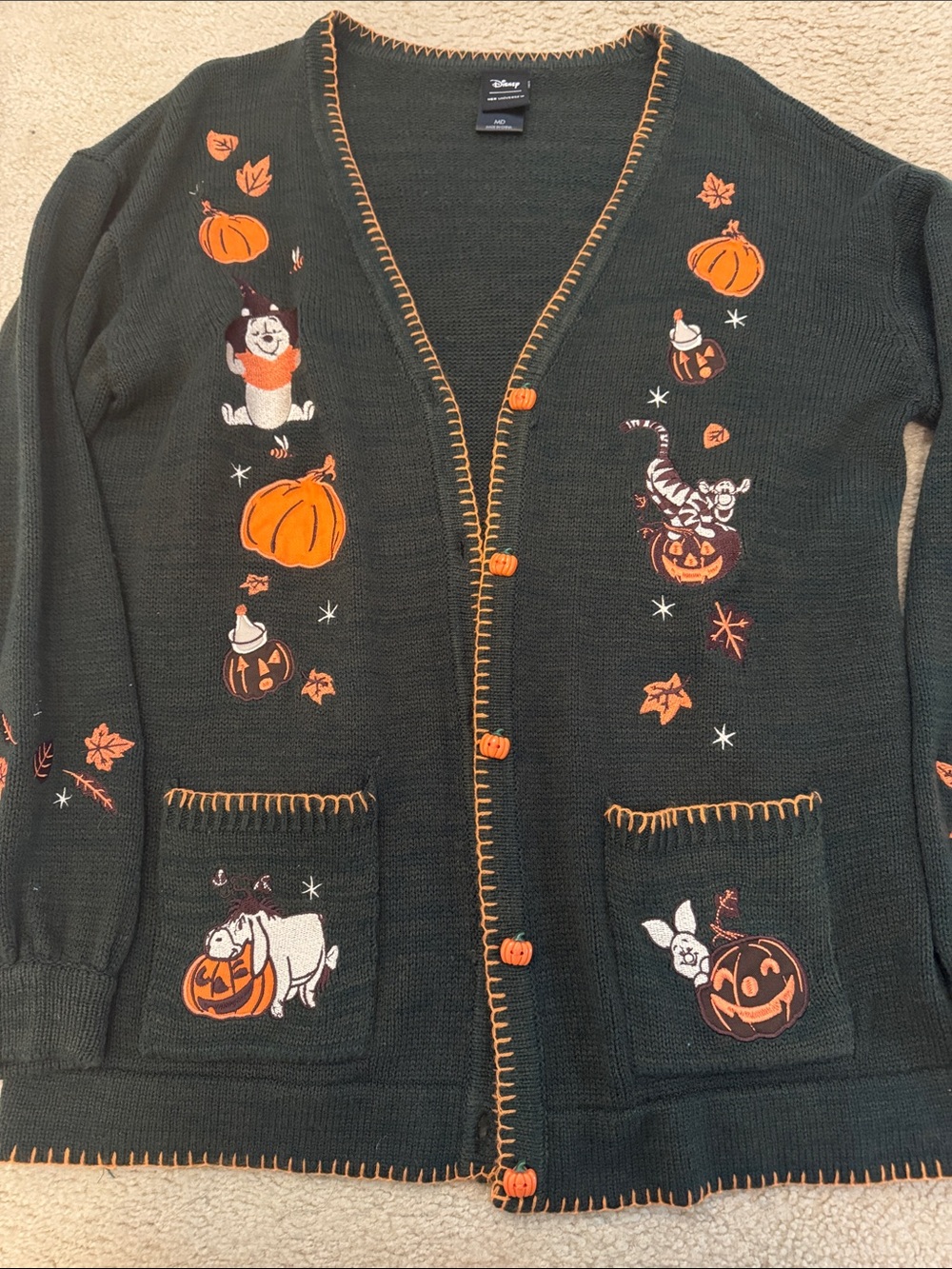 Disney Winnie the Pooh Halloween Cardigan